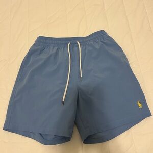 Polo by Ralph Lauren Gray Swimwear with Cream Button